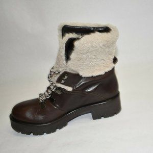 Aquatalia Jamie Hiking Boot Brown 